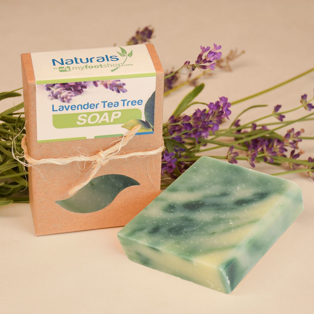 Natural Antifungal Lavender Tea Tree Bar Soap