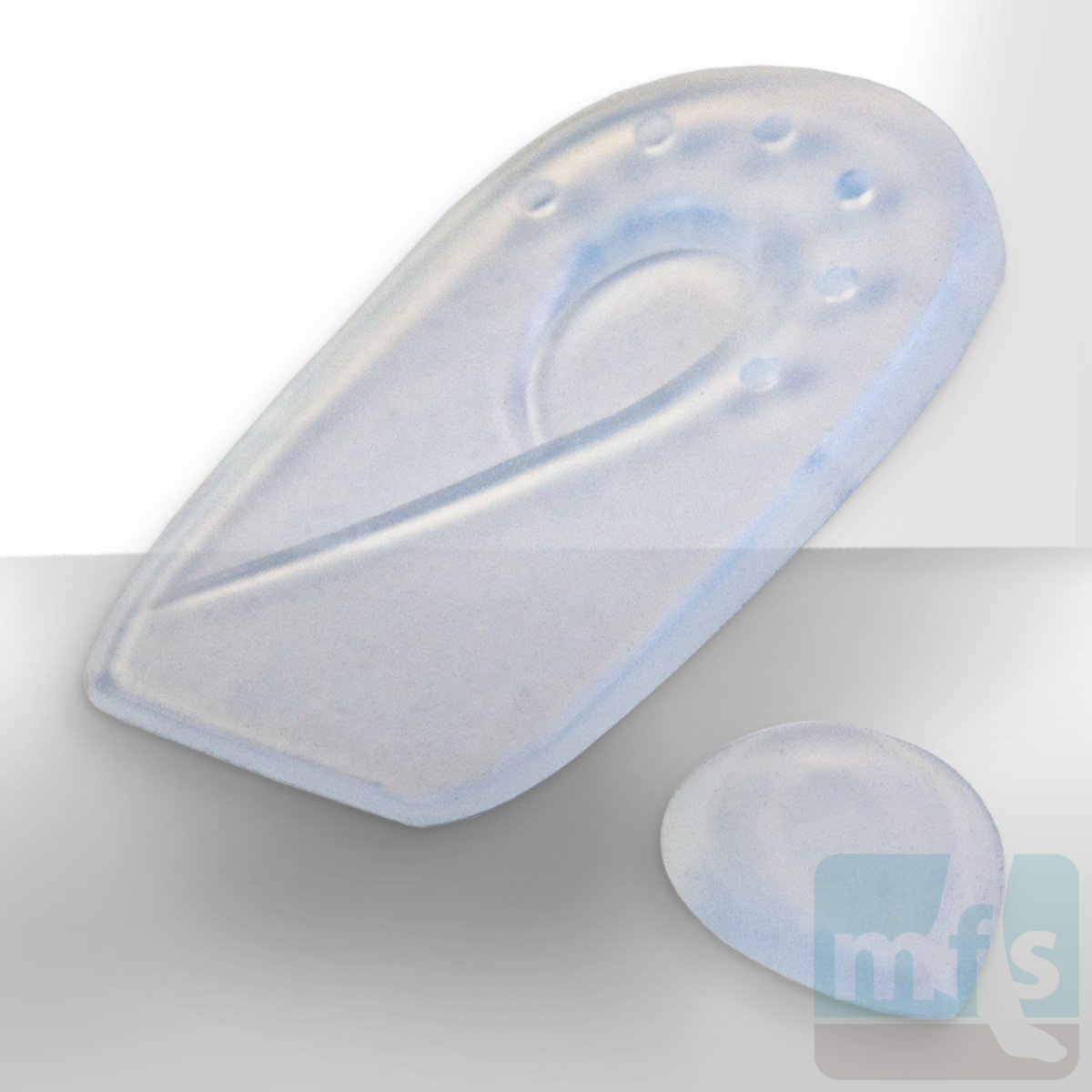Gel Foot Cups Heel Support Spur Insoles Pad Pain Relief Cushion for Women & Men 